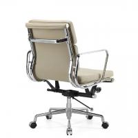 China Modern Office Swivel Chair Hotel Study Room High Back Comfortable Leather Chair factory