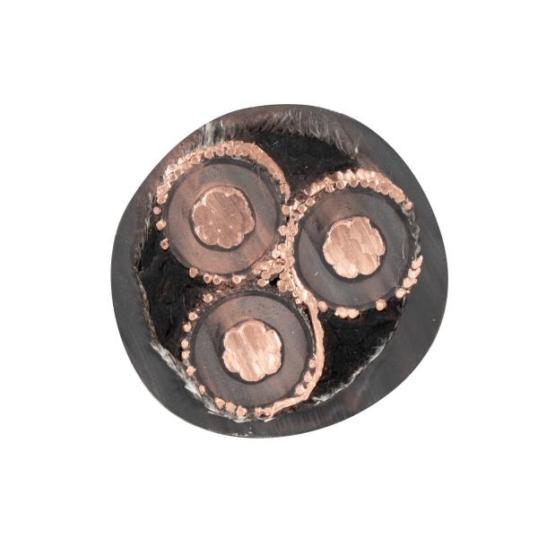 Quality Medium Voltag IEC60502 BS7835 BS6622 VDE N2xsey N2xsy Yjv32 11kv 20kv 33kv Copper XLPE Insulated Armoured Outdoor Cable for sale