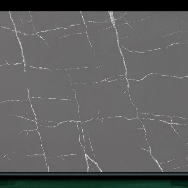 Quality Stone Quartz Artificial Quartz Stone Calacatta White Quartz Stone Slab 1600*3200 for sale