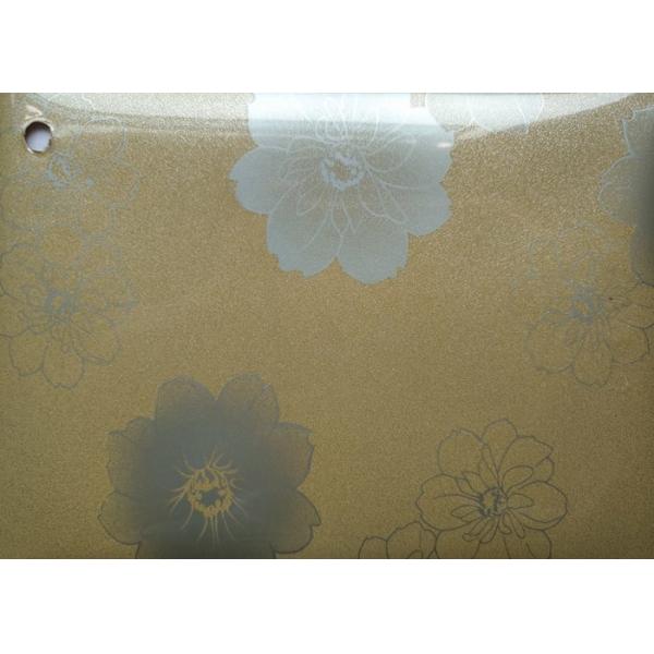 Quality Flower Printed Self Adhesive Pvc Film 0.15mm 0.2mm Kitchen Cabinet for sale