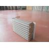 China High Efficiency Aluminum Fin Heat Exchanger / Copper Pipe Fin Fan Condenser factory