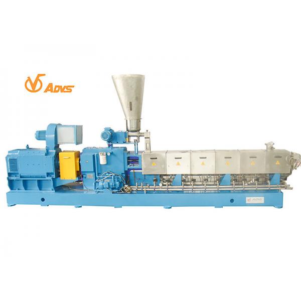 Quality Recycled PP / PET / PVC Polymer Extruder Machine dual Screw PZE65 Model for sale