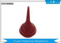 China 60ml Disposable Rubber Ear Irrigation Syringe Iso Approved In Red Color factory