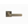 China Amertop Brass Door Lock Set Grey Interiror Bedroom Bathroom Dummy Door Handle OEM / ODM factory