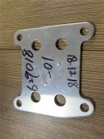 China Chrome Plated Door Filler Plate , Silver Deadbolt Filler Plate For Wood Door factory
