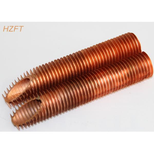Quality Heat Conductive Flexible Extruded Fin Tube For Tankless Water Heater / Low Fin Tubes for sale