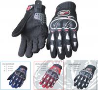 Buy cheap Microfiber Leather Motorcycle Riding Gloves Grey Insulated Motorcycle Gloves from wholesalers