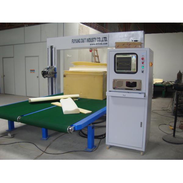 Quality Foam / Oscillating Blade Cutter With Plat Working Table 8.5KW For Flexible Foam for sale