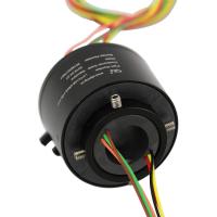 Quality 12.7mm Through Bore Slip Ring 6 Circuits 2A IP50 for sale