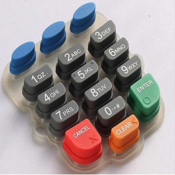 Quality Customized Electronic Silicone Rubber Button With FDA ROHS Certification for sale