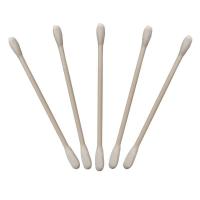 China HDD Components Clean Room Cotton Swabs 3 Inch Standard Paper Handle for sale