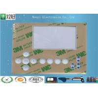 China Membrane Switch Keypad Touch Panel Overlay Multi Color Numeric For UV Print Machine for sale