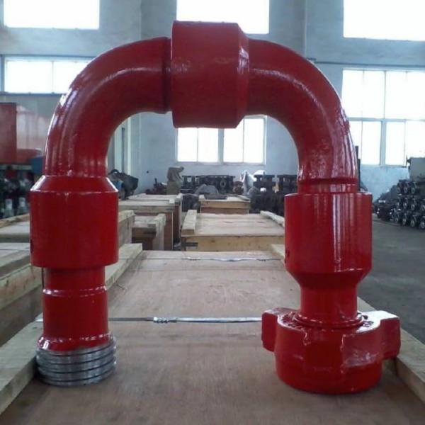 Quality API SPM FMC Type Wellhead Assembly Fig1502 Chiksan Elbow Union for sale