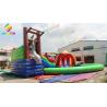 China Swimming Pool Inflatable Water Slide Park Children Amusement Slide Park factory