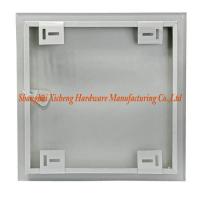 Quality Tip Latch Galvanized Steel Ceiling Access Panel Grey Color Inspection for sale