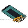 China Capacitive S3 LCD Touch Screen And Digitizer Assembly Blue White 1280x720 factory