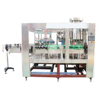 China Touch Screen CIP Cleaning Beer Bottling Equipment 1800BPH Motor Conveyor Precise Valve factory