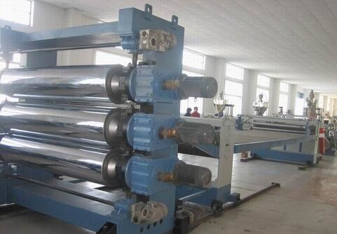 Quality Auto PE PC Hollow Sheet Extrusion Line , PP Hollow Plastic Board Production Line for sale