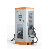 Quality 60kw CCS2 DC Fast Electric Vehicle Charging Station With Two Sockets 32A for sale