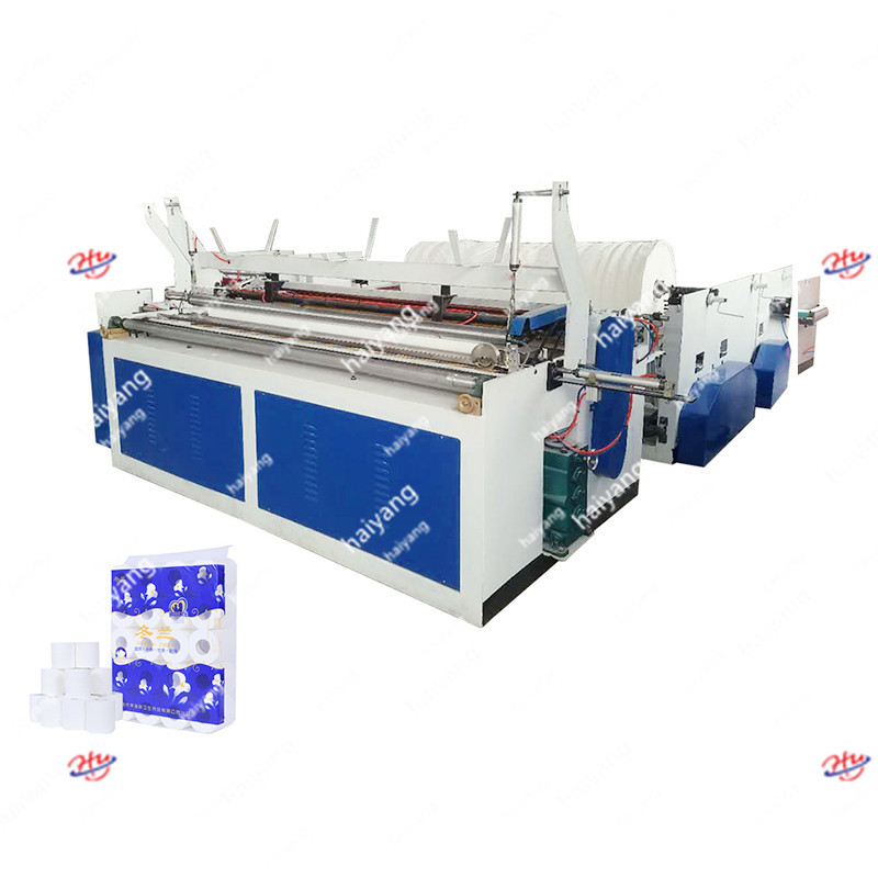 China 4.5*2.8*1.7m 3500kg 280m/Min Paper Rewinding Machine factory