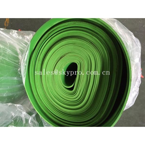 Quality Green red Flooring / gasket use thin 1mm 2mm rubber sheet roll wear resistant for sale