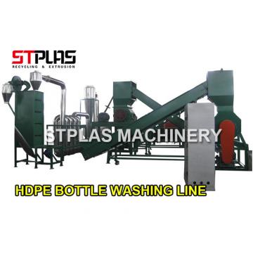 Quality HDPE Shampoo Bottle Plastic Washing Recycling Machine With Siemens Motor 1000kg for sale