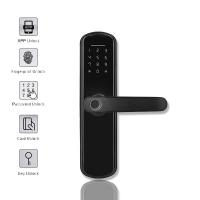 China TTlock App Controlled Smart Lock Key Pad SU304 DC6V With Handles factory