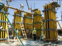 China Reinforced Concrete Column Formwork With Variational Dimension For Square / Rectangle factory