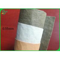 China Natural Fold Style OEM Service 0.55mm Washable Kraft Paper To Pruduce IPAD Case for sale