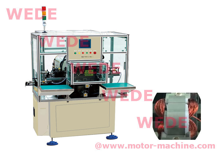 China fully auto two poles 4 stations  stator winding machine for sale