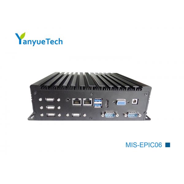 Quality MIS-EPIC06 IPC Box Fanless Board Pasted 6 Generation I3 I5 I7 U Series CPU for sale