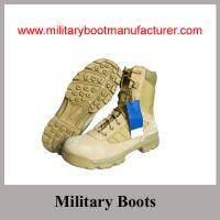 China Wholesale China made Split Leather Leight-weight Police Jungle Boots factory