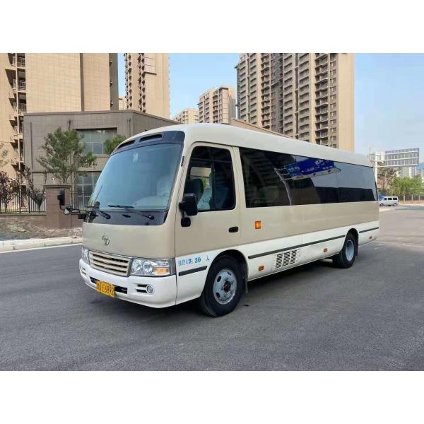 Quality Made Used Coaster Bus Toyota Brand 120 Km/H Max Speed With 23-29Seats for sale