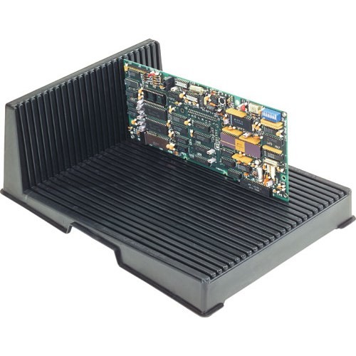 Quality Minimizing Storage Space ESD PCB Racks / ESD PCB Holder L Type Slot Width 5mm for sale