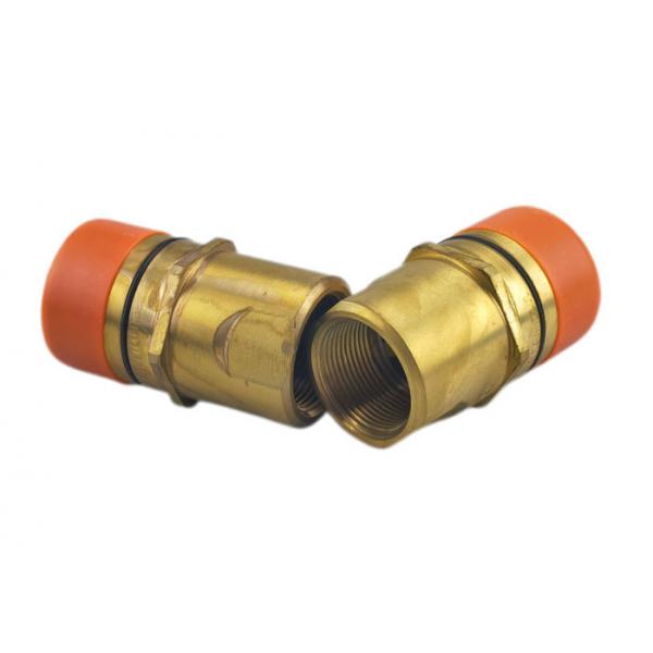 Quality NBR Threaded Quick Connect , Brass Hydraulic Quick Connect Couplings for sale