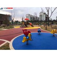 China Non Fading EPDM Seamless Flooring Kids EPDM Rubber Playground Surface factory