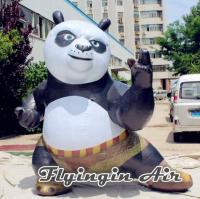 China Inflatable Cartoon Image, Inflatable Kung Fu Panda, Inflatable Po factory