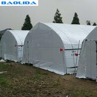 China Tunnel Polyethylene Foil Greenhouse For Mushroom Low Transmission Black And White factory