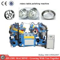 China Efficient Aluminum Polishing Machine , Rotary Table Grinding Machine For Cookware factory