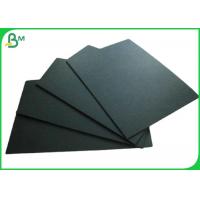 China Thickness A3 A4 250g Black Cardstock For Hand - painted Black Card factory