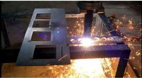 China Flame Metal CNC Cutting Machine , THC Automated Industrial Plasma Cutter factory