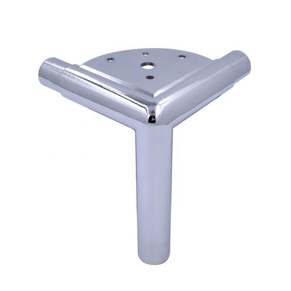 China 3.0mm Zinc Alloy Tube Type Furniture Stand Legs H130/l110/410g for sale