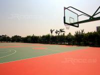 China Anti-slip Synthetic Material Basketball Sport Court Flooring Odour Free factory