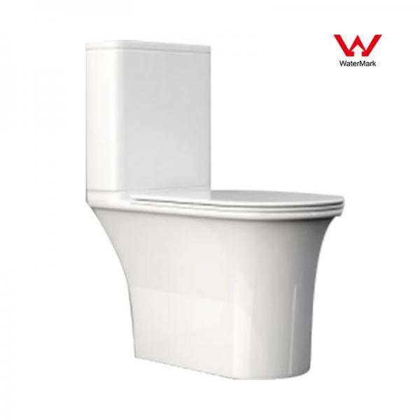 Quality ARROW Two Piece Toilets , Sanitary Ware 180mm S And P Trap Toilet Elongated for sale