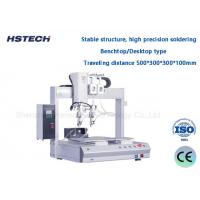 China Benchtop Type Processing Data Iron Tin Automatic Spot Drag Soldering Machine​ HS-S5331R factory