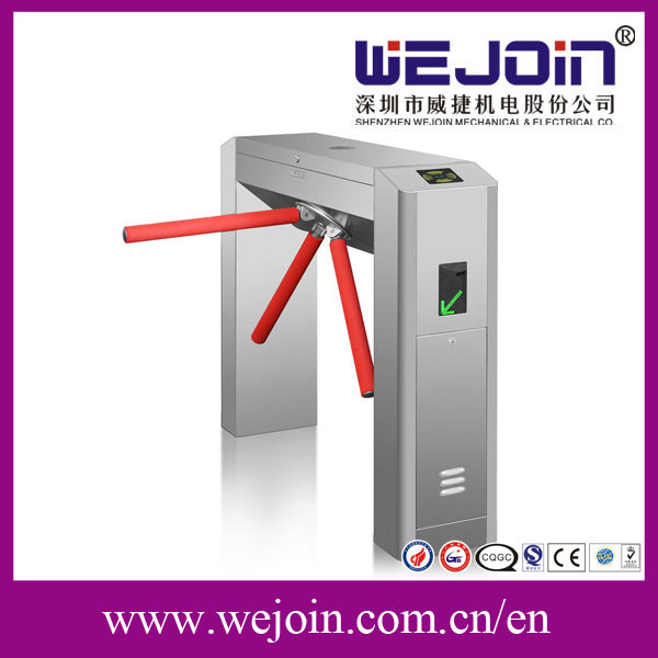 Quality 304 Stainless Steel Subway Tripod Turnstile Entry Systems Intelligent Barrier for sale