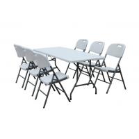China Outdoor Portable Camping Dining Table Garden Party Folding Table factory