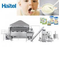 China Gluten Free Grain Instant Baby Food Processing Equipment PLC Control factory