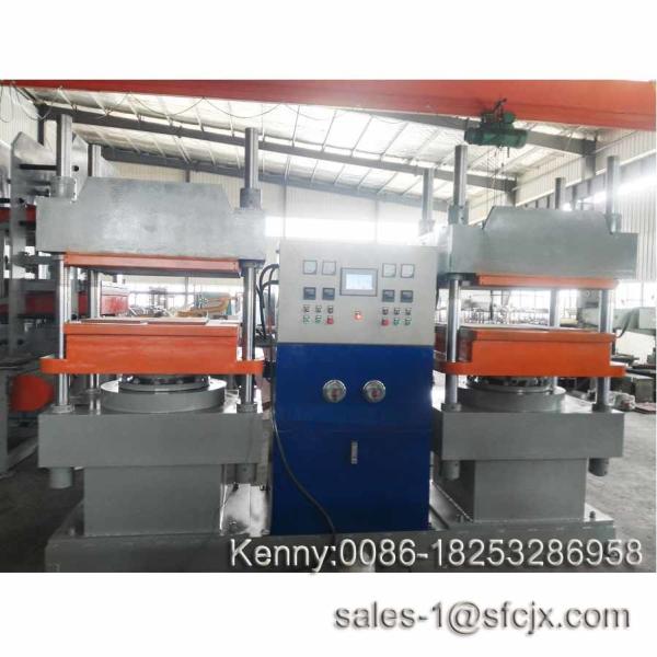 Quality Twin Vulcanizing Hydraulic Press Machine For Rubber Moulding for sale