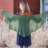 China Lady's Crochet Knitted Shawl,Hand Knitted Shawl ,Women Poncho, Free Knitting Crochet Woman factory